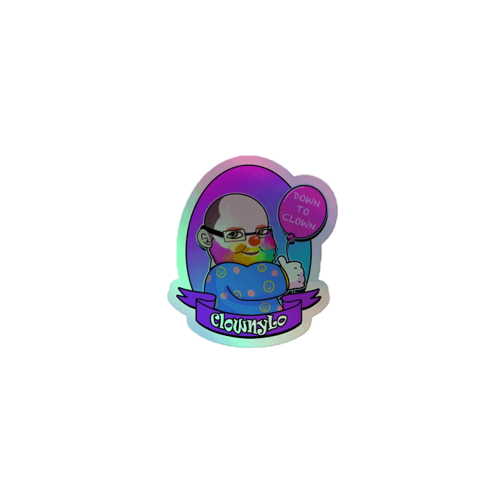 ClownyLo HoloSticker product image (1)