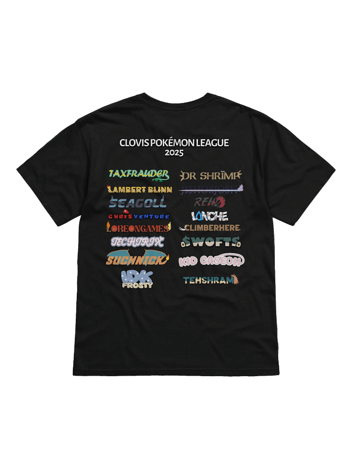 Clovis Pokémon League Tee product image (4)