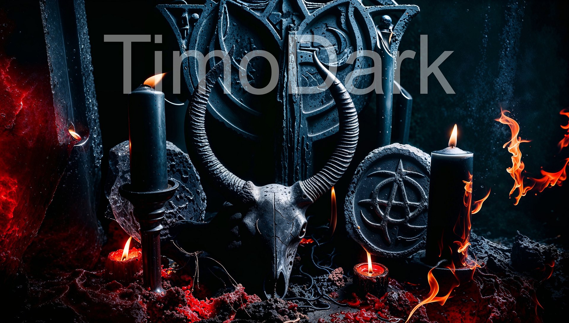 Dark Altar Desktop Wallpaper product image (1)