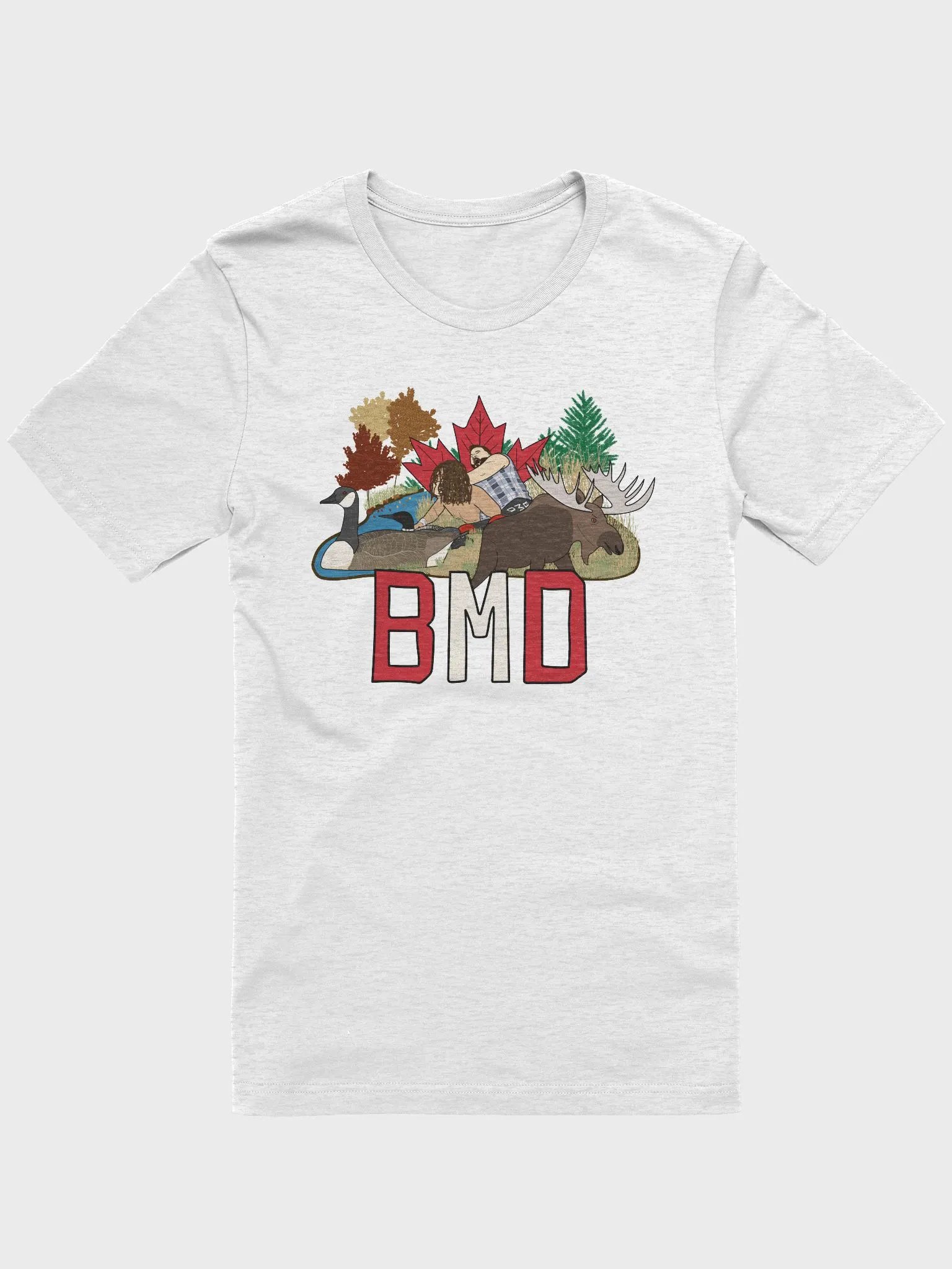 BMD Canadian Wrestling T-Shirt product image (1)