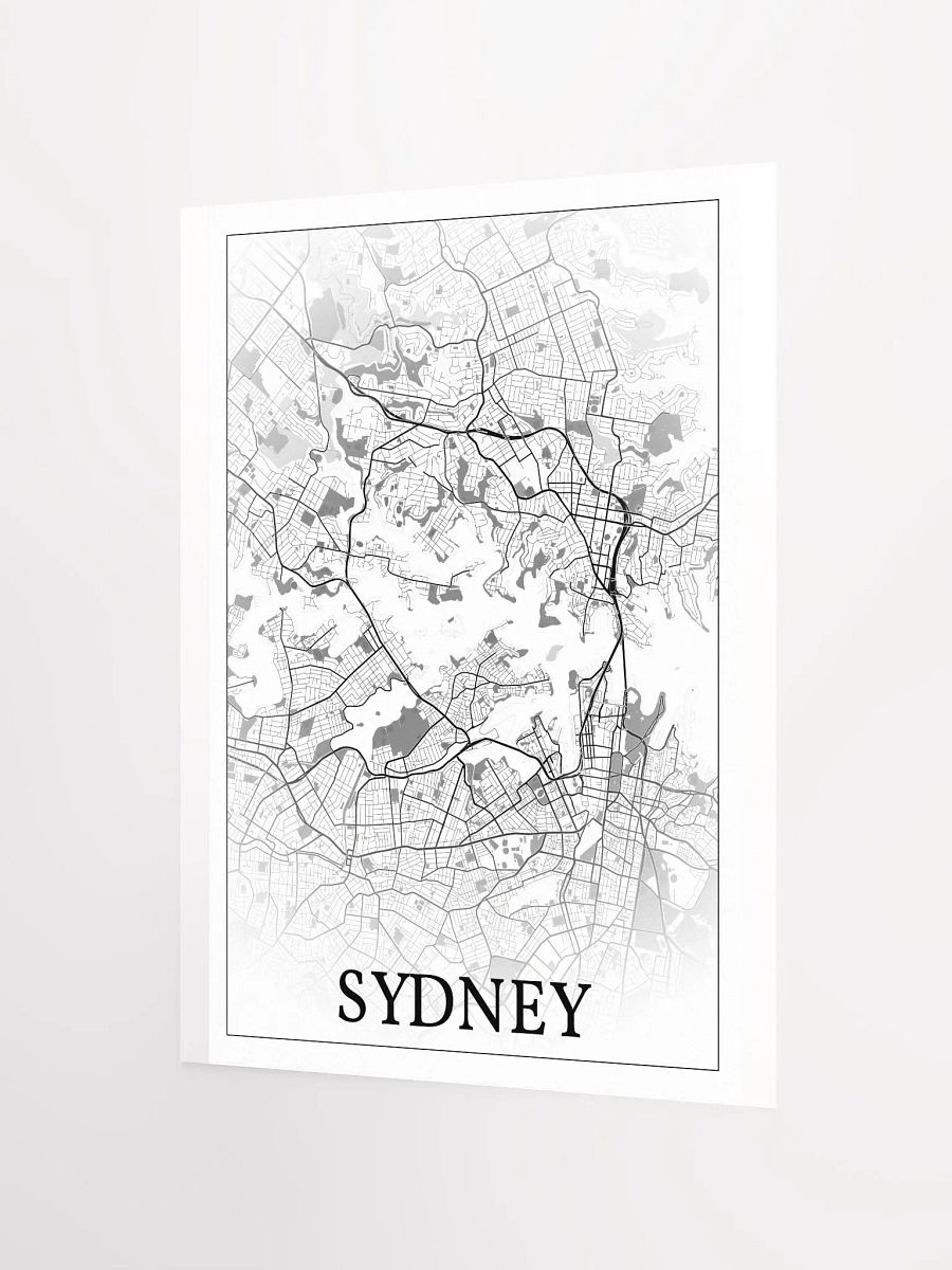 Sydney, Australia, city map print product image (6)