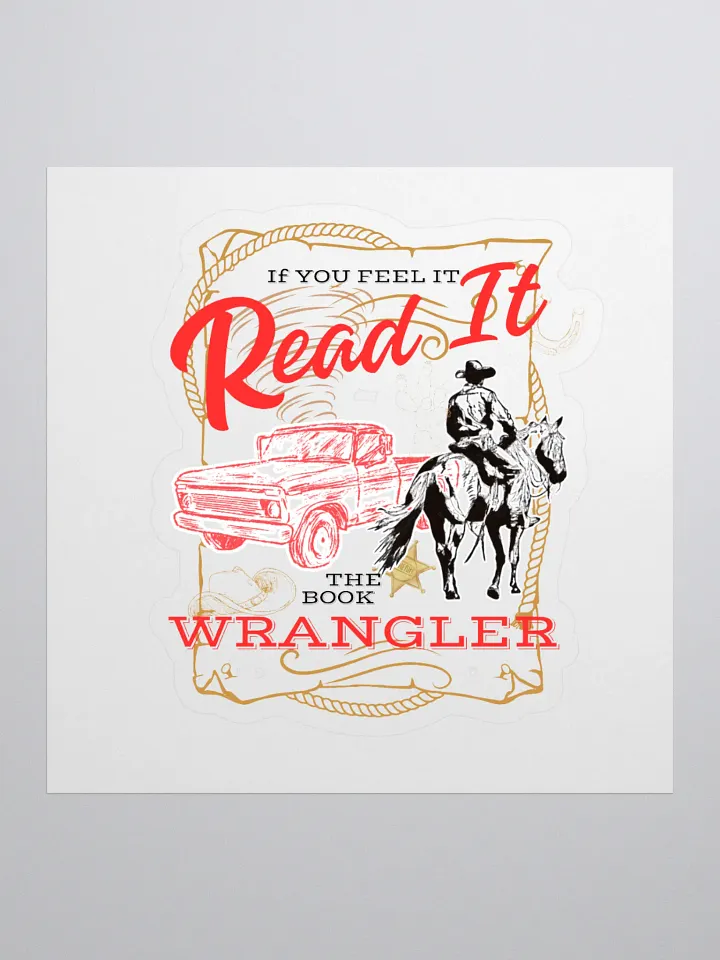 Read It and Wrangler sticker product image (1)