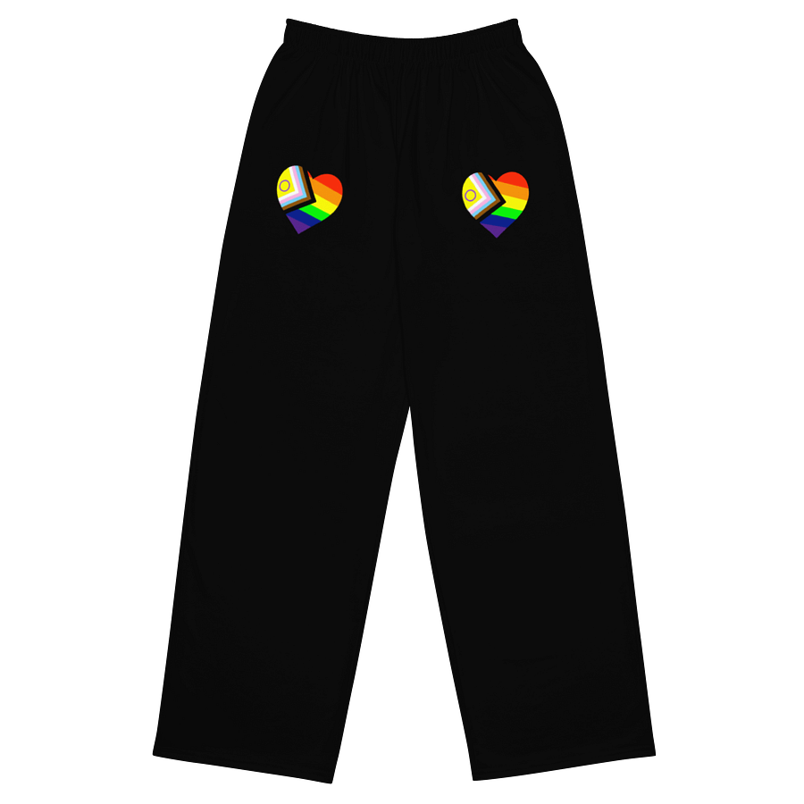 Pride Heart Wide Leg Sweatpants product image (1)