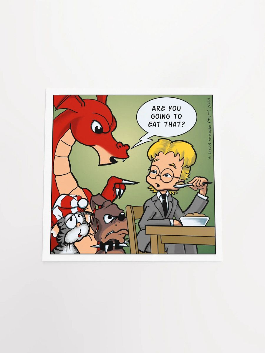 Are You Going to Eat That? - Resident Dragon Poster product image (12)