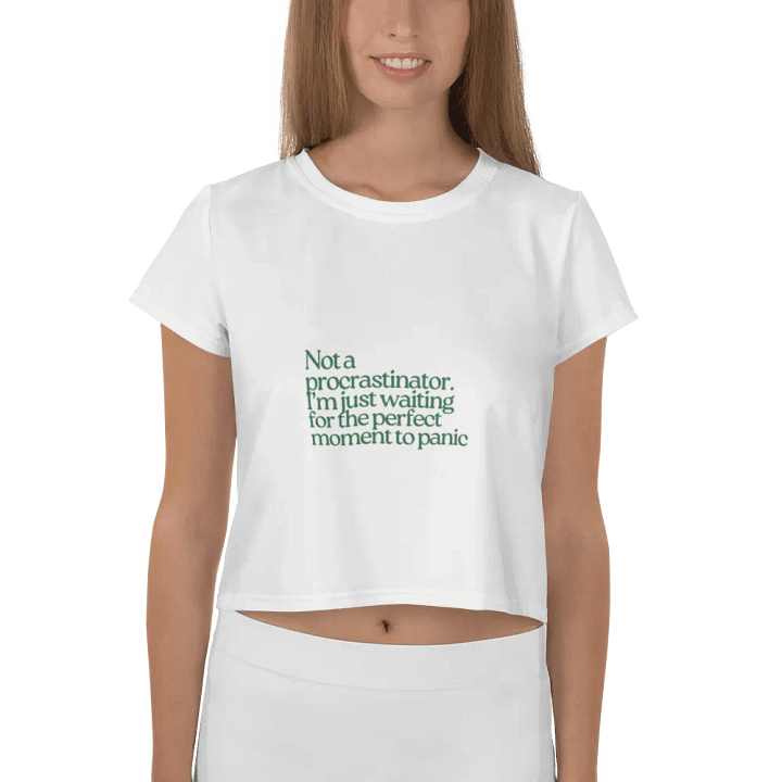 Perfect Moment All-Over Crop Tee product image (1)