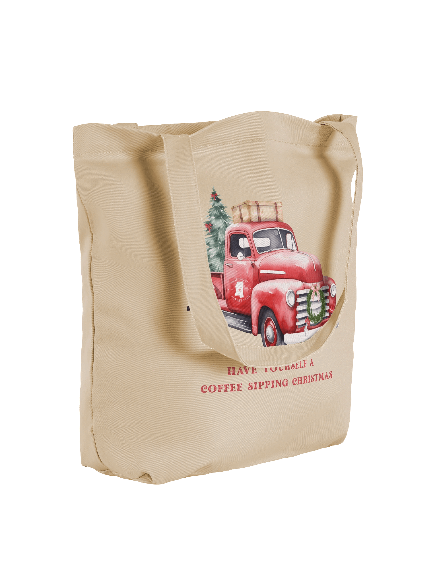 Have Yourself a Coffee Sipping Christmas Tote product image (4)
