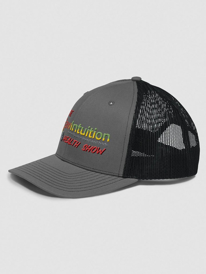 Raw Intuition Snapback: Fruit-Themed Logo Design product image (2)