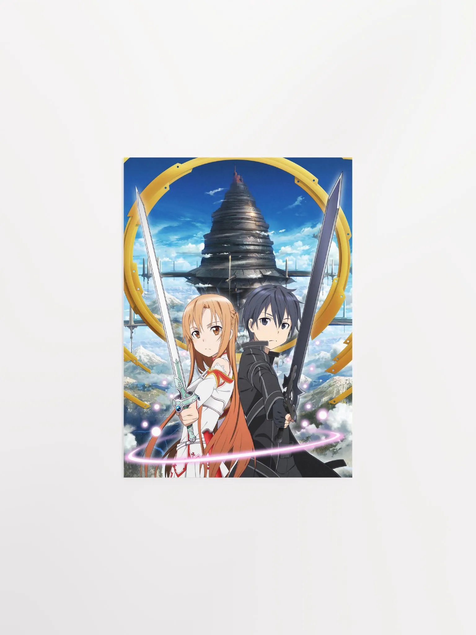 Dual Swords Fantasy Poster product image (1)