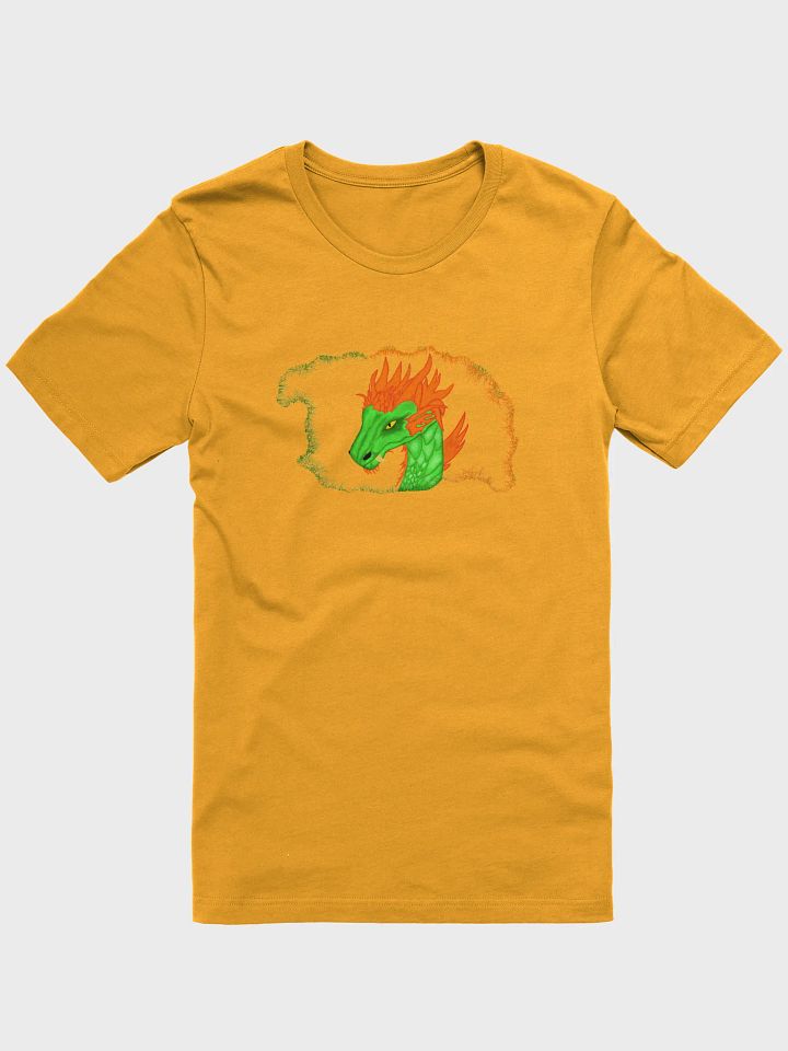 Fiery Dragon's Head T-Shirt product image (1)