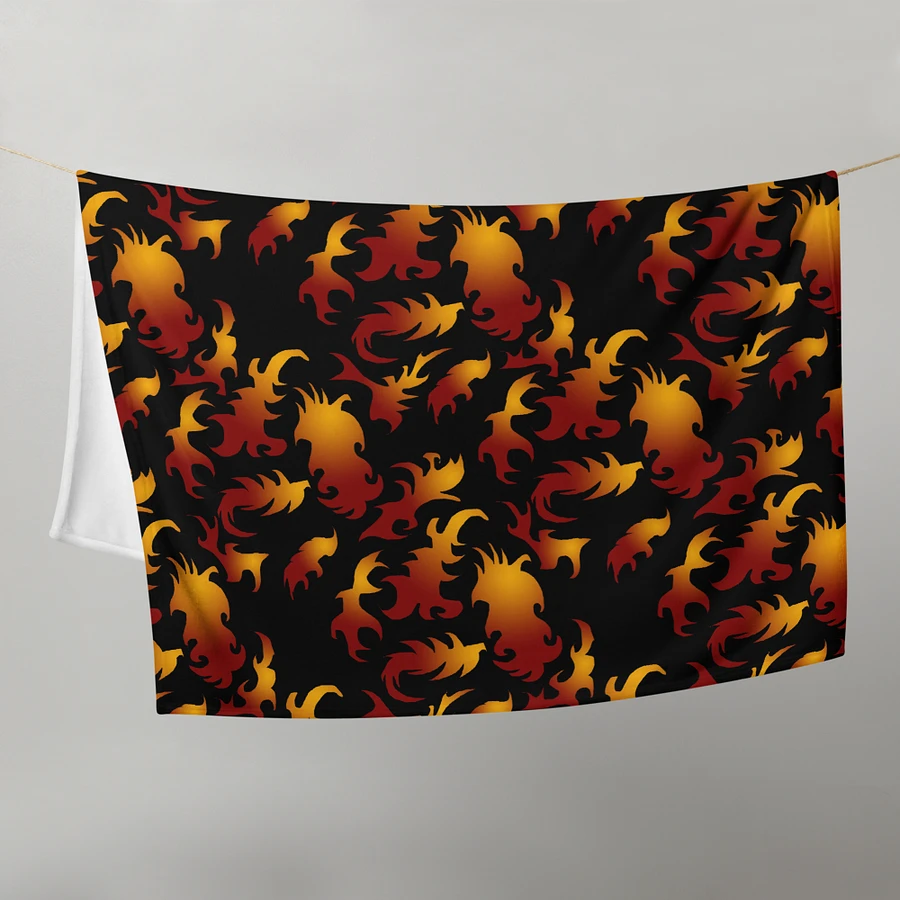 Abstract Flames Pattern Throw Blanket product image (21)