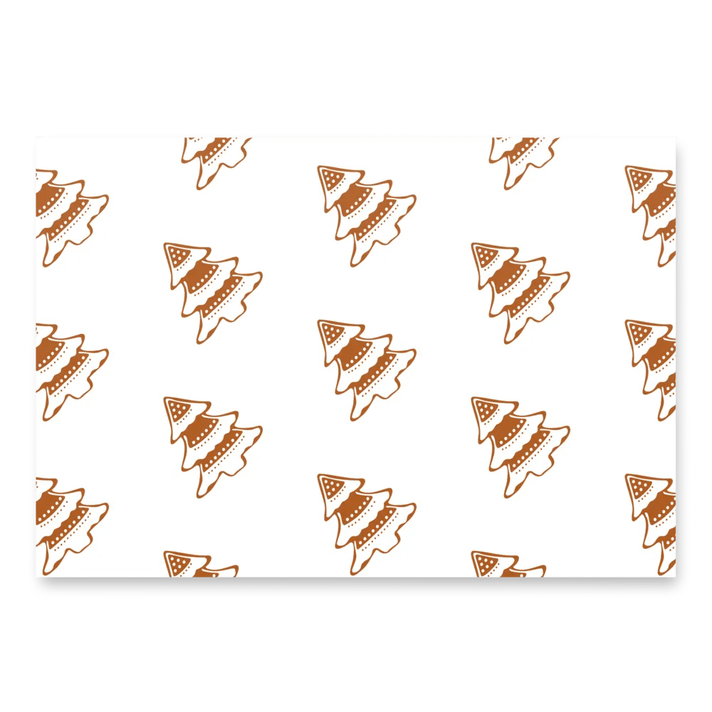 Gingerbread Tree Wrapping Paper product image (3)
