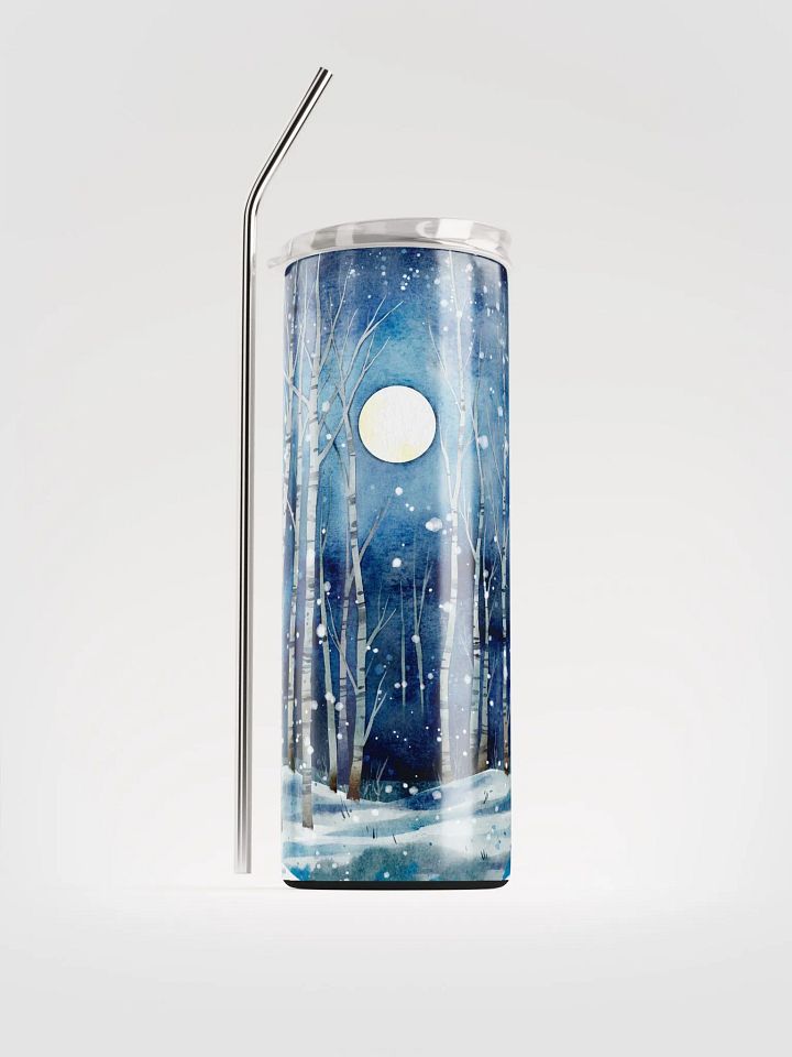 Moonlit Birch Stainless Steel Tumbler product image (1)