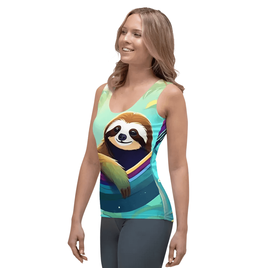 Sloth Serenity Women's Tank Top product image (3)
