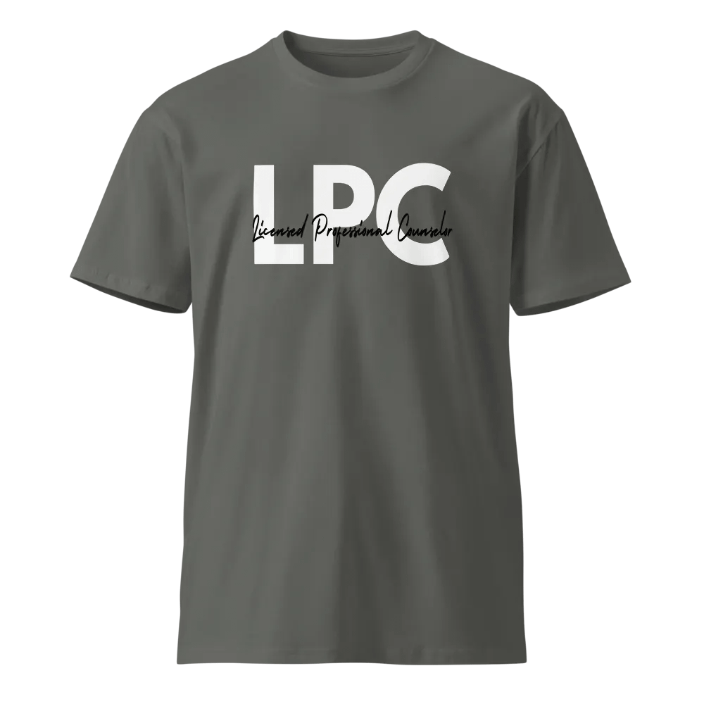 Licensed Professional Counselor LPC Unisex Premium T-Shirt product image (1)