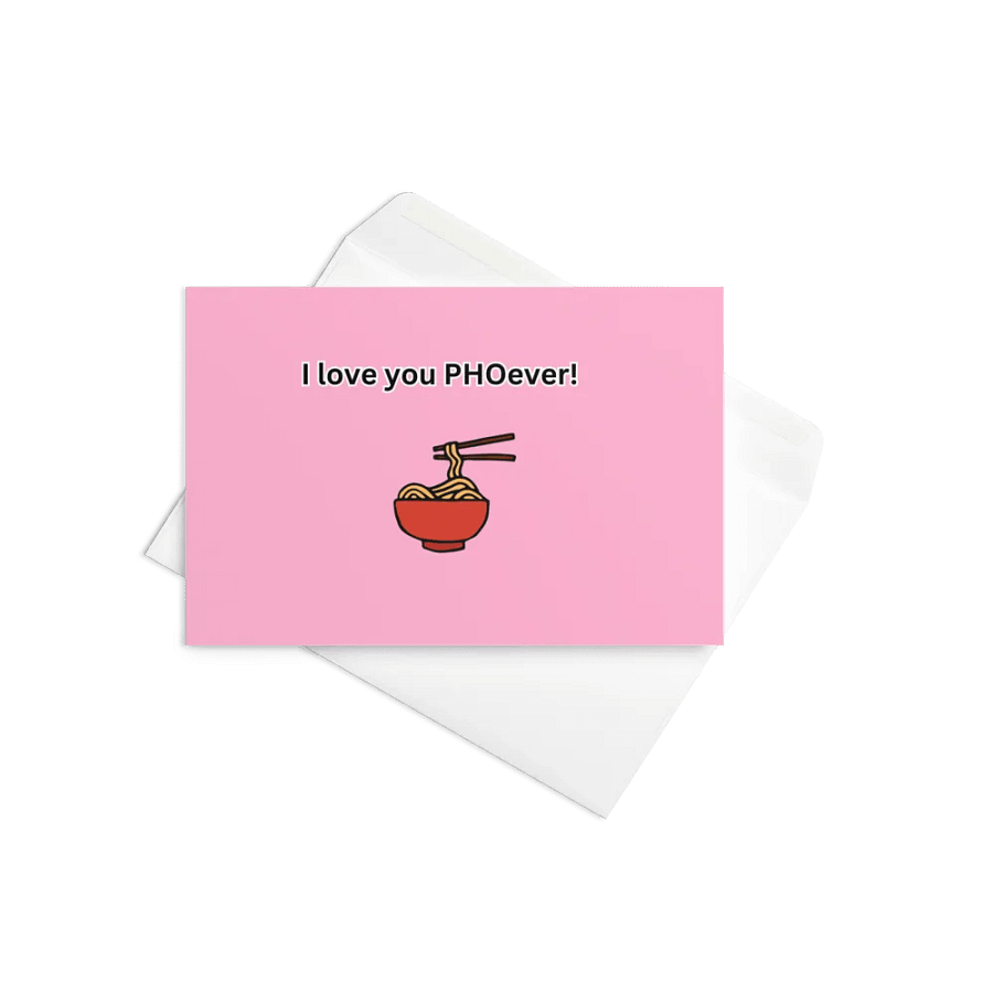 I love you PHOever! Card product image (11)