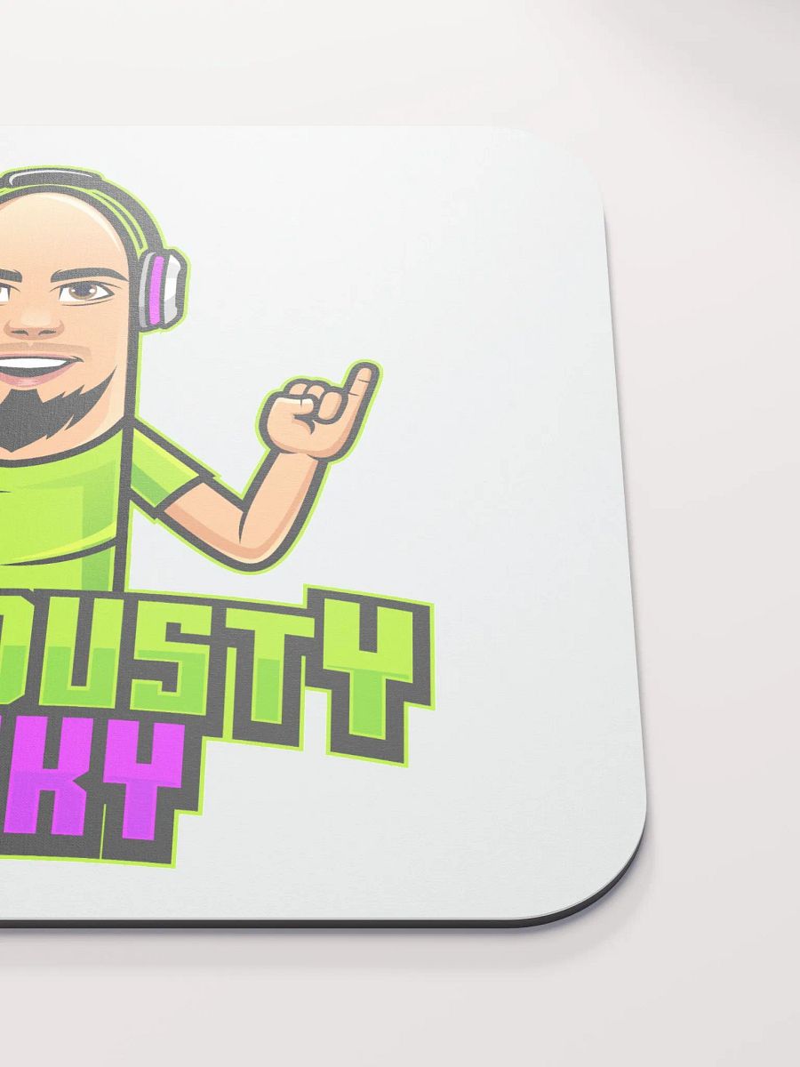 RebelDustyPinky Logo Mouse Pad product image (5)