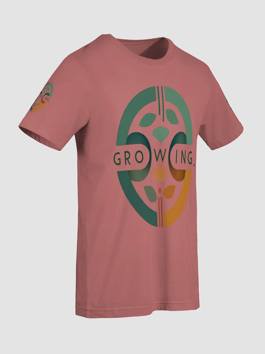 Geometric Growth Logo T-Shirt product image (67)