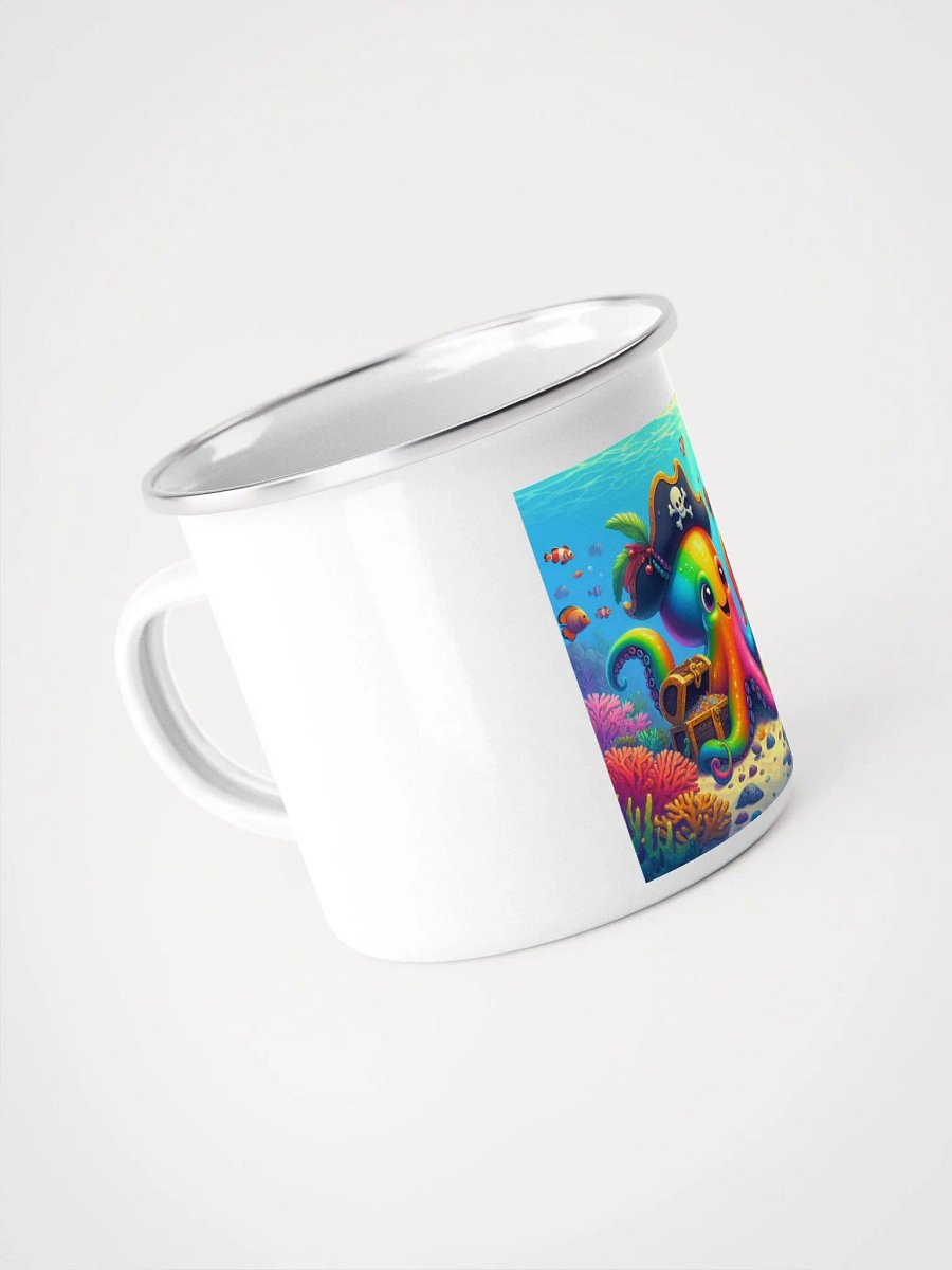 Pirate Octo-Treasure Enamel Mug product image (4)