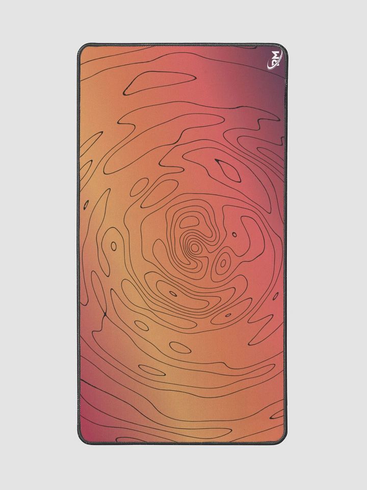 Sunset Blaze Damascus mousepad product image (2)