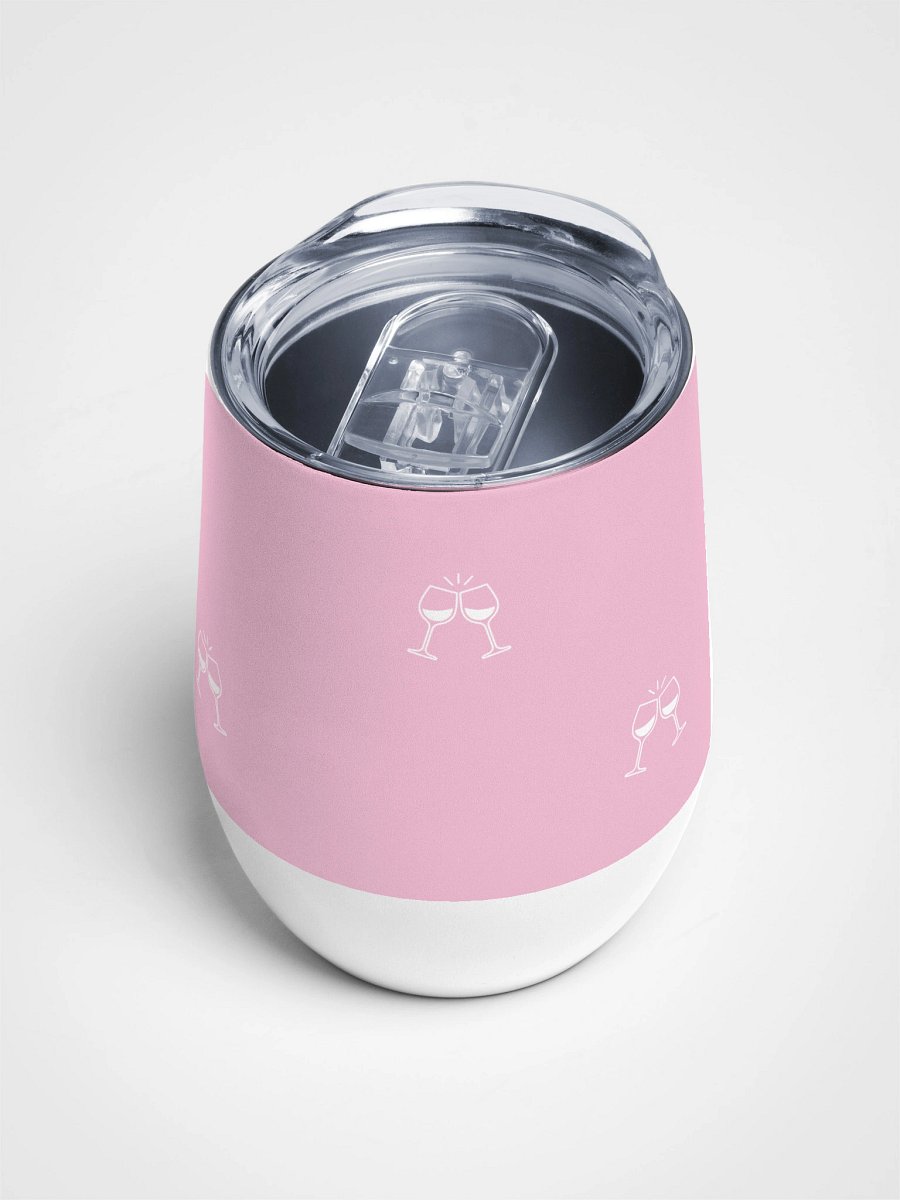 Iconic Cheers Wine Tumbler Pink product image (4)