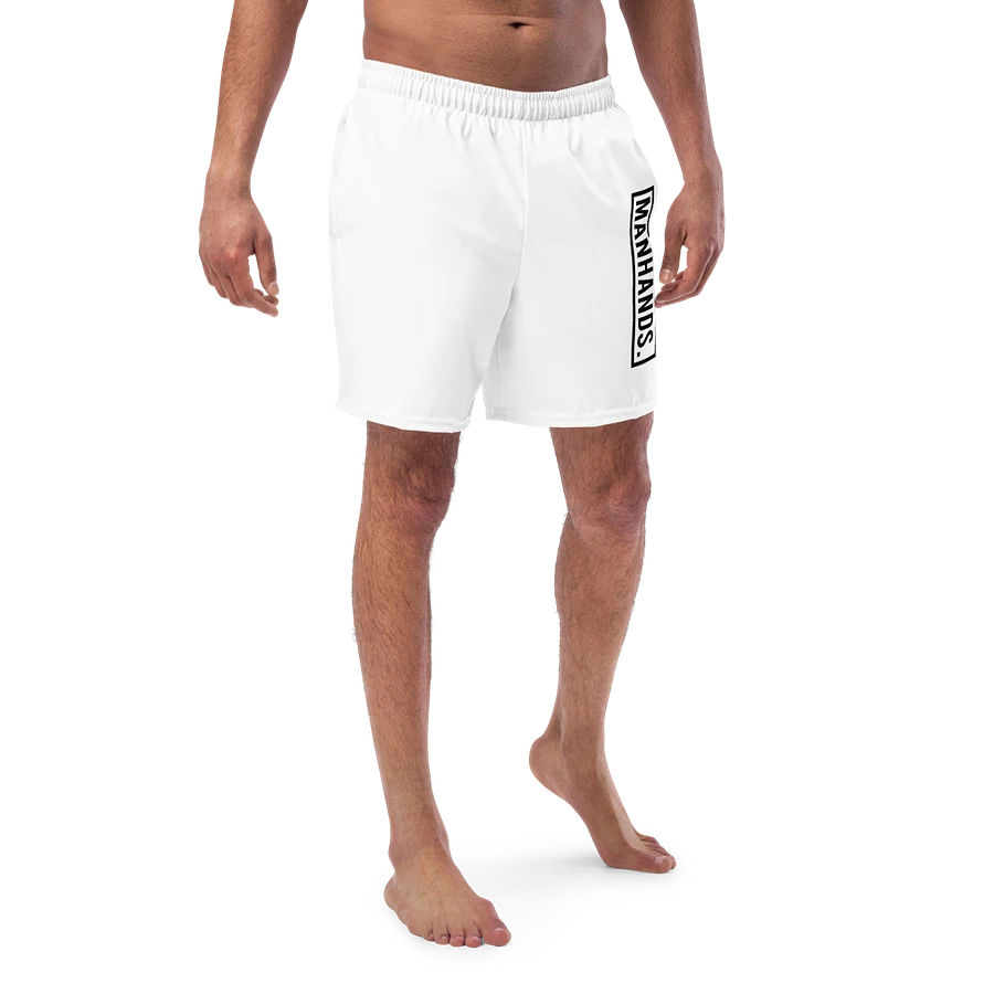 Swim Trunks by MANHANDS. (White) product image (1)