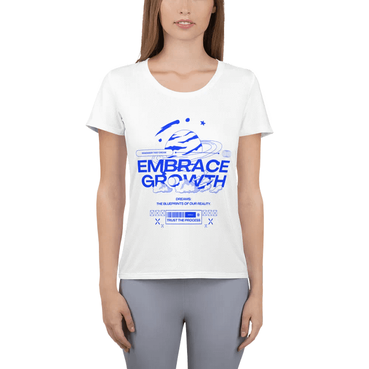 Embrace Growth | Women's Athletic Tee product image (2)