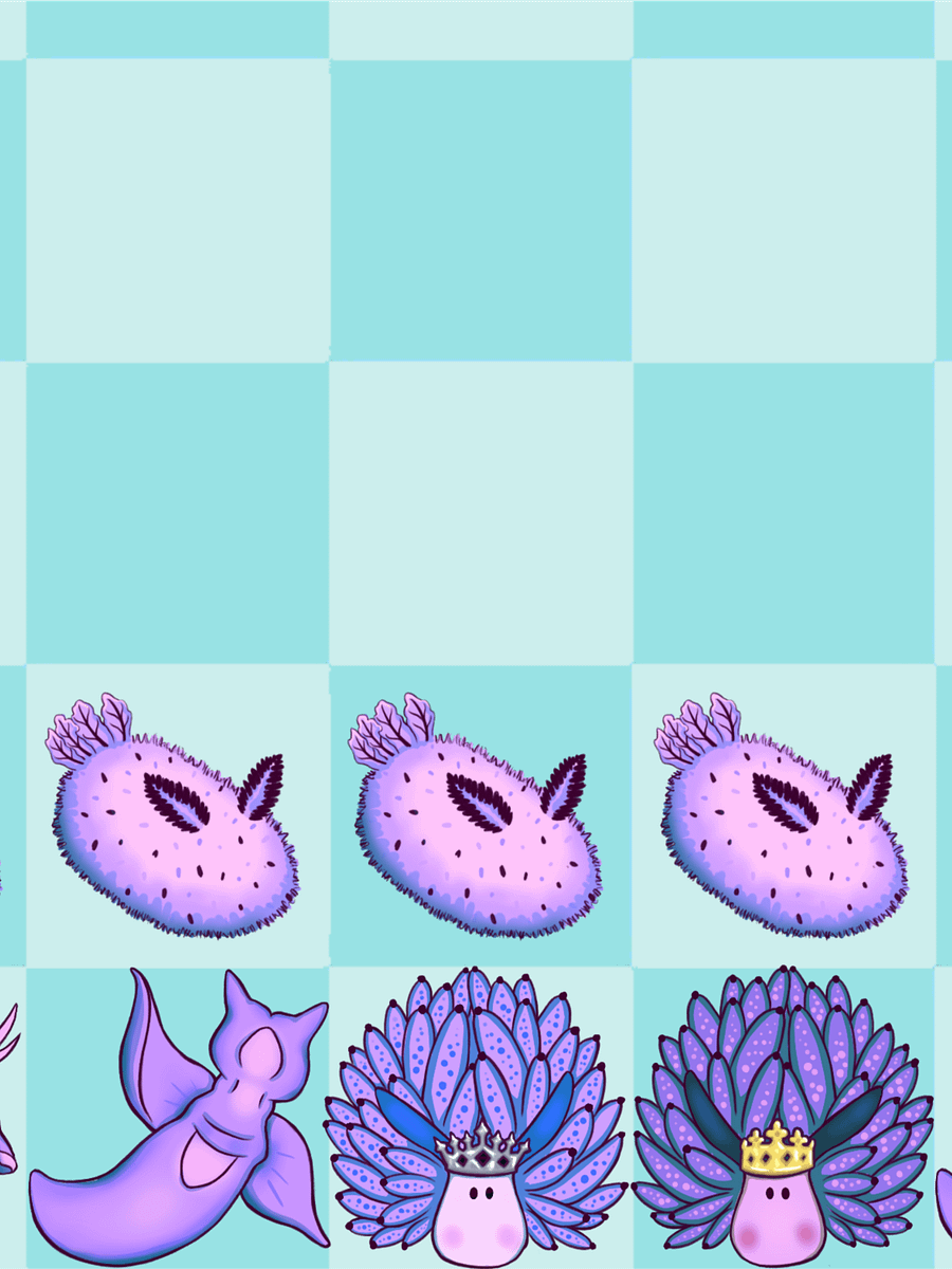 FREE Sea Slug Digital Chess Set! (png images) product image (6)