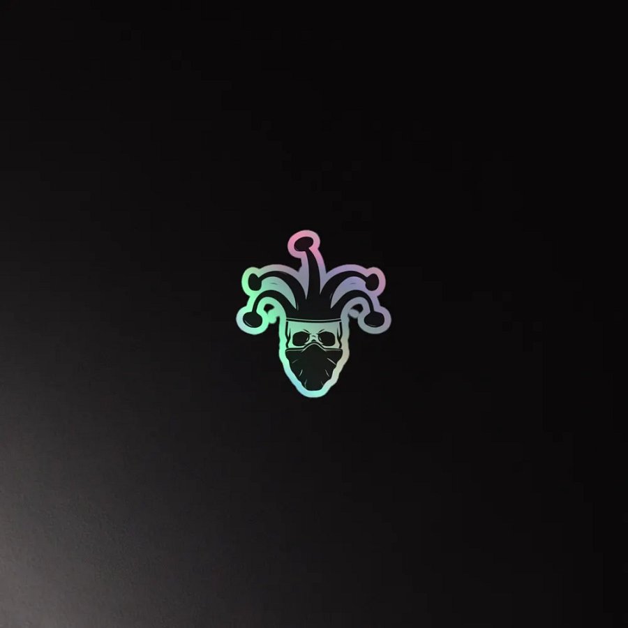 Dead Jester - Holo sticker product image (2)