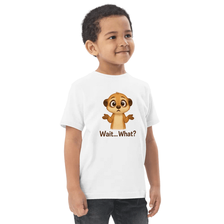 Confused Meerkat Toddler T-Shirt product image (2)