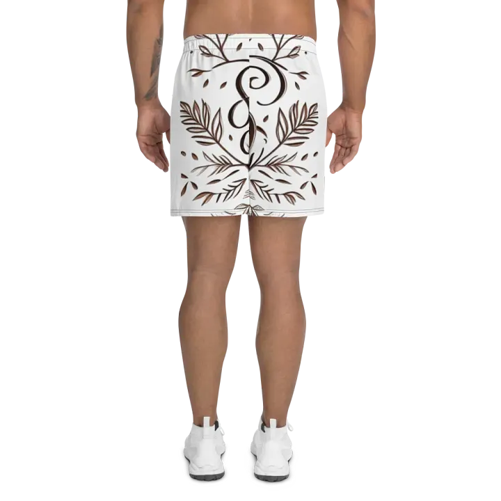 Elegant Monogram Athletic Long Shorts product image (2)