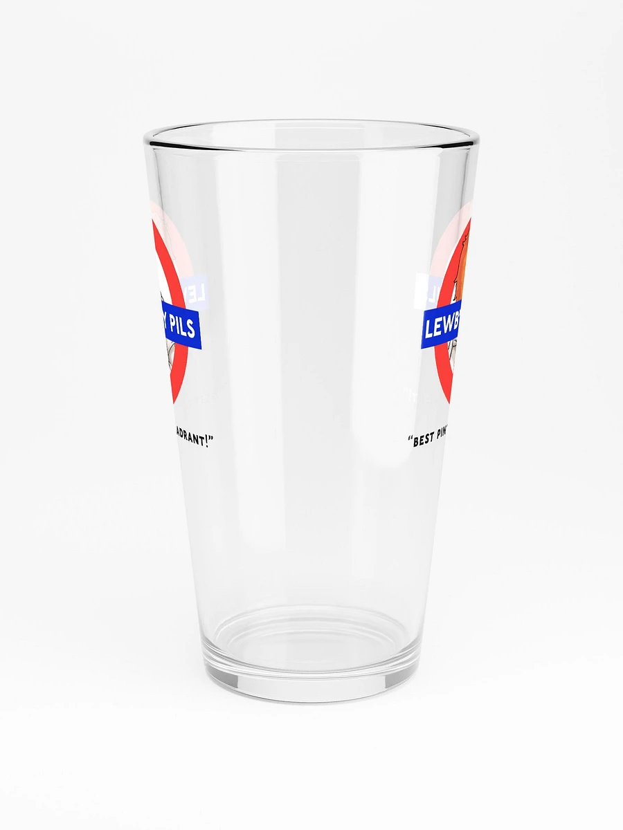Lewb's Nutty Pils - Pint Glass product image (5)