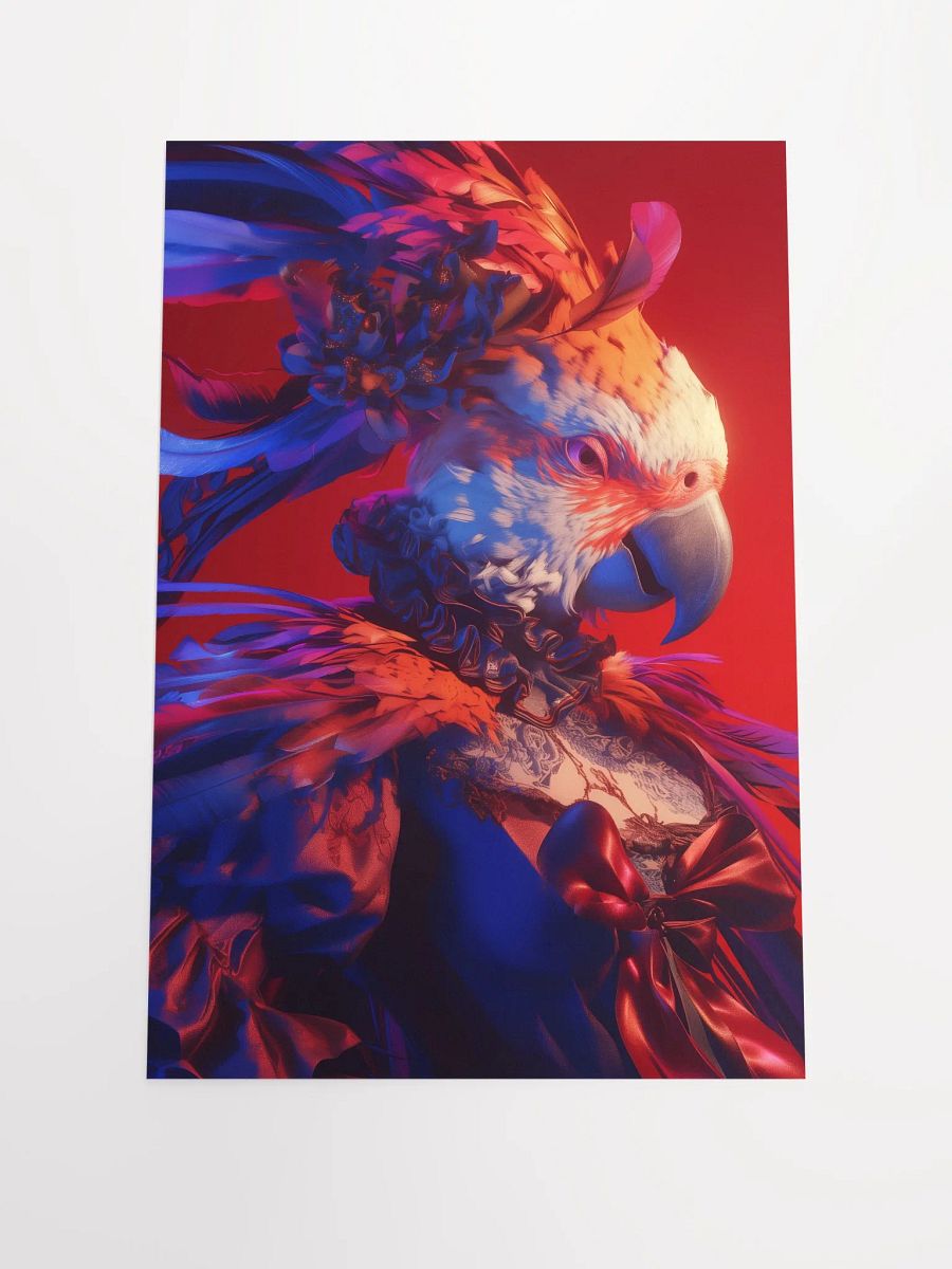Feathered Fantasy Parrot Poster product image (1)