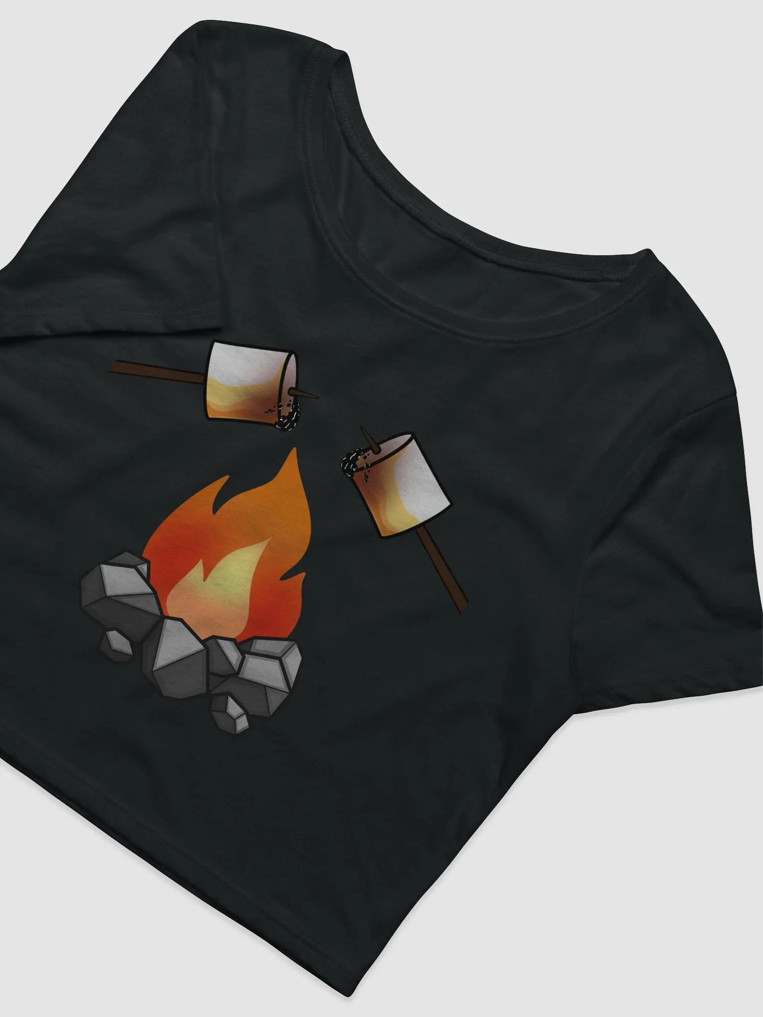 Campfire Cropped T-Shirt product image (4)