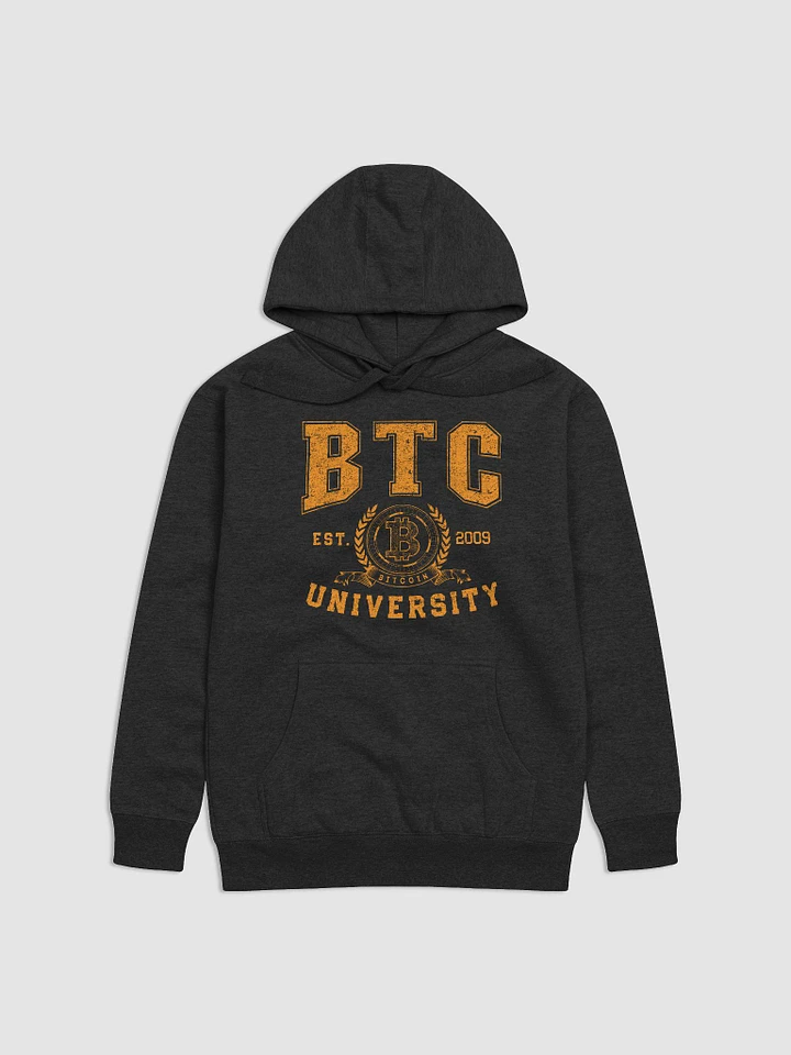 Bitcoin BTC University College Crypto Currency Blockchain Hoodie product image (5)