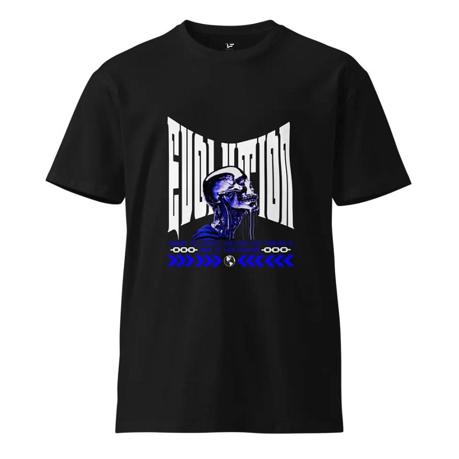 Ethereal Skull Profile T-Shirt product image (1)