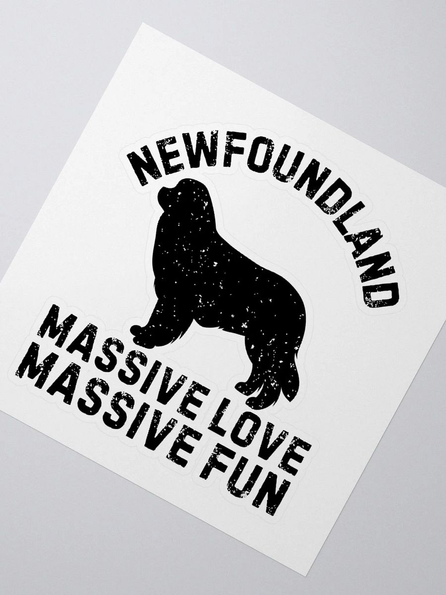 Newfoundland Dog Silhouette Sticker - Perfect for Dog Owners product image (4)