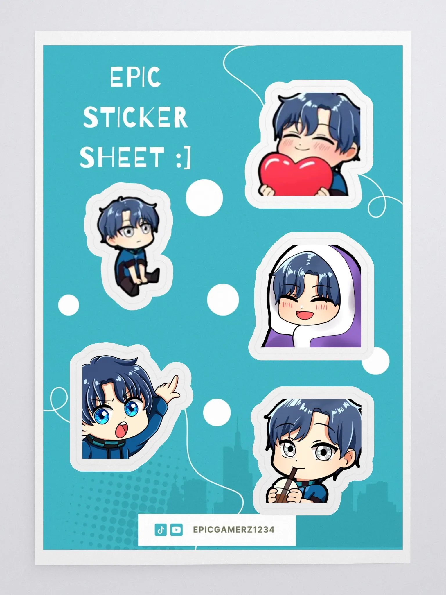 The Epic Sticker Sheet :] product image (3)