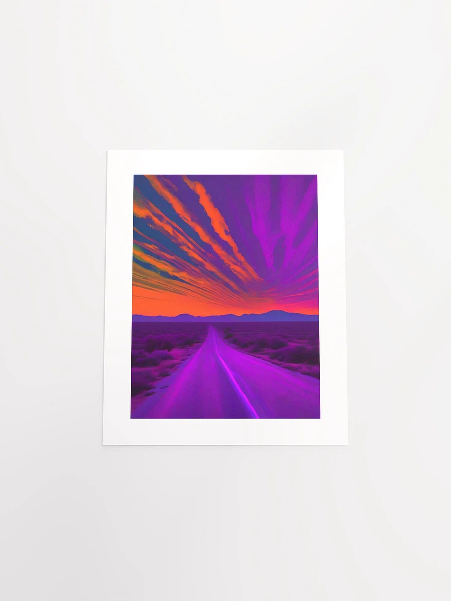 Black Light Sunset - Print product image (4)