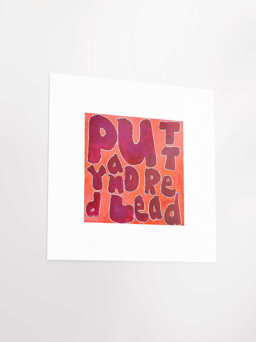 Putty and Red Lead Print product image (4)
