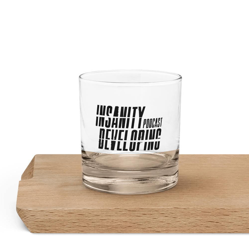 Eclipse Rocks Glass — Black Logo product image (5)