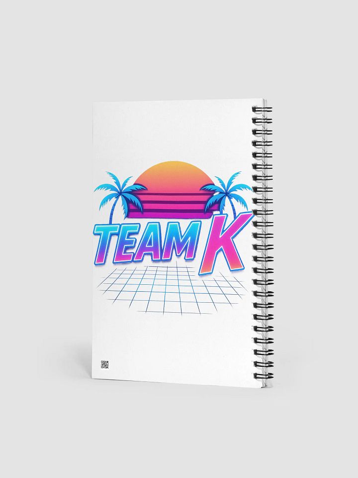 Team K 1980's Spiral Notebook product image (2)