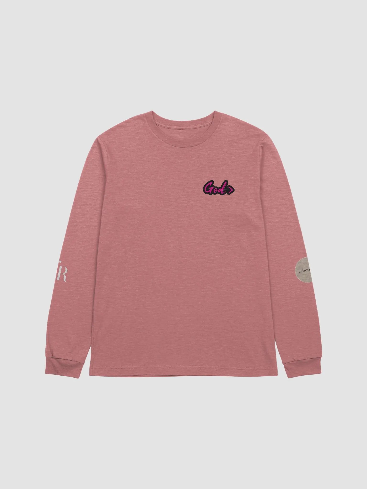 God > ALT Long Sleeve (PINK TEXT) product image (6)