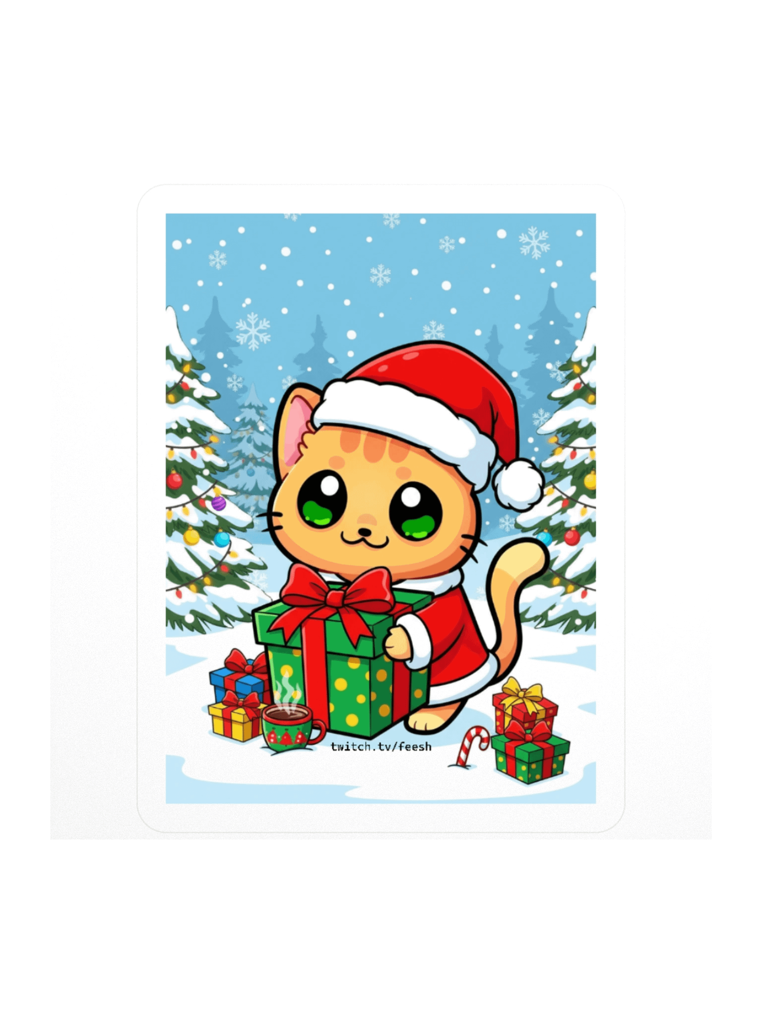 Christmas Alfred Sticker II product image (1)