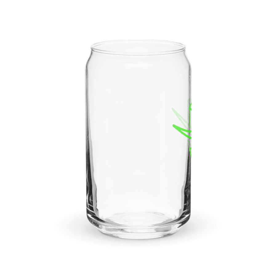 Can shaped glass with logo product image (10)