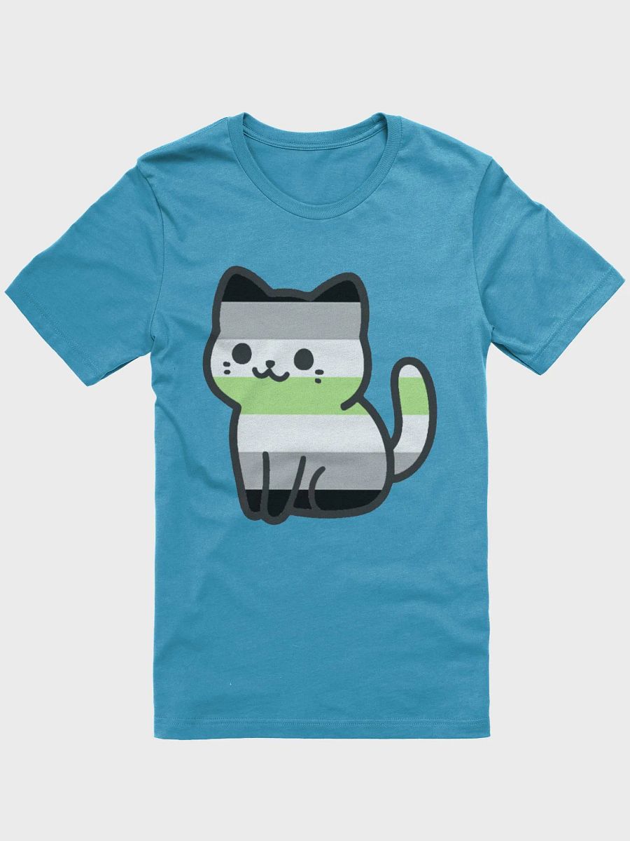 Agender Pride Kitty Woman's Shirt product image (3)