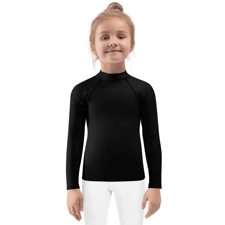 Default All-Over Print Kids Rash Guard product image (1)