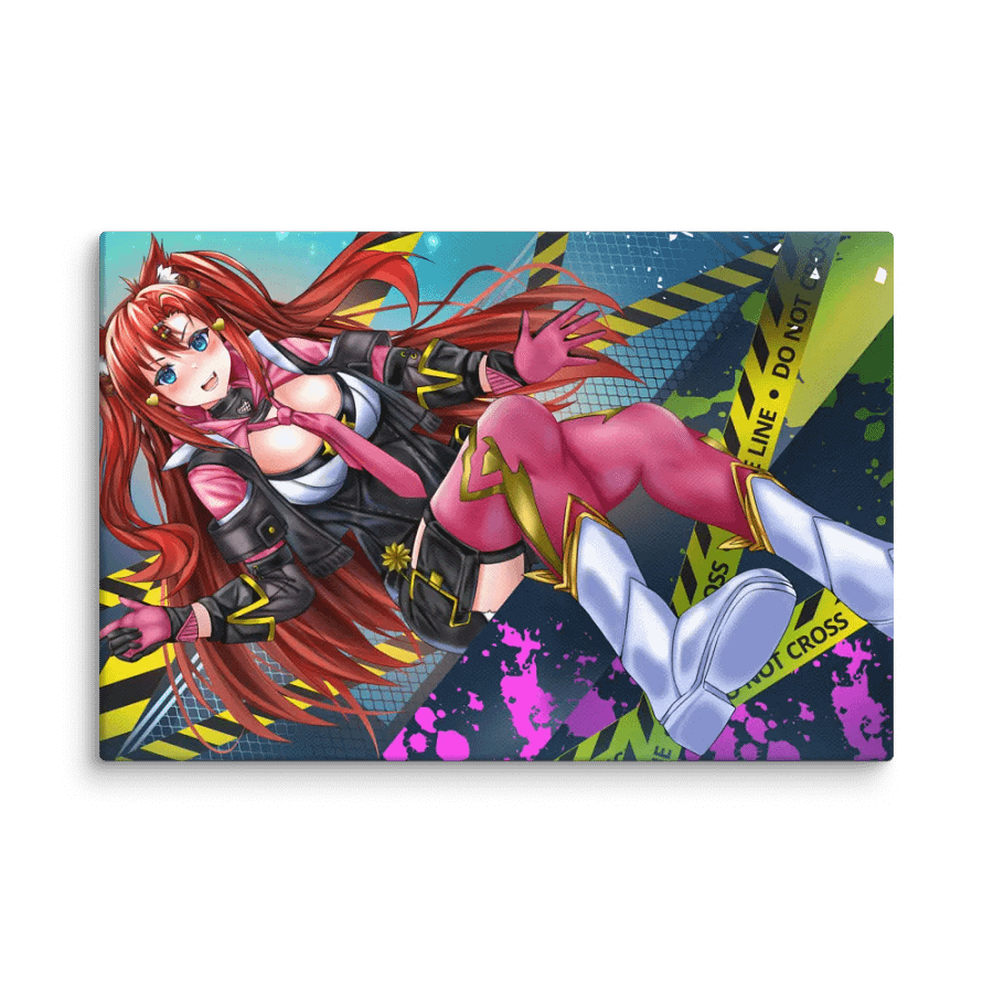 Gamer Aisu Fox Girl Extraordinaire Canvas Art product image (1)