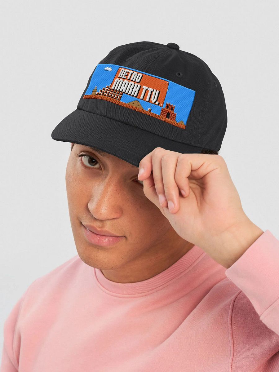 Retro Mark TTV Pixelated Castle Dad Hat product image (18)