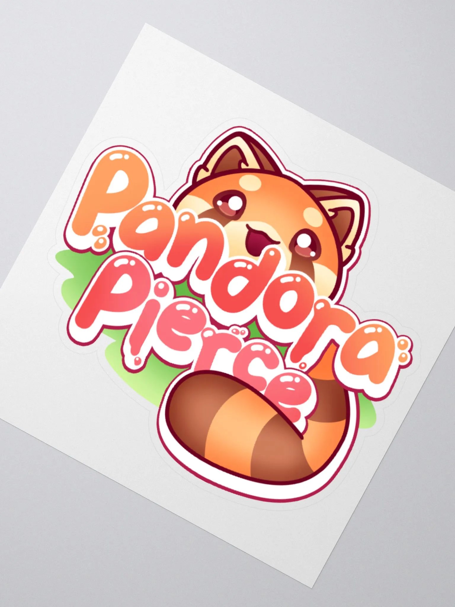 Pandora Logo Kiss Cut Sticker product image (2)