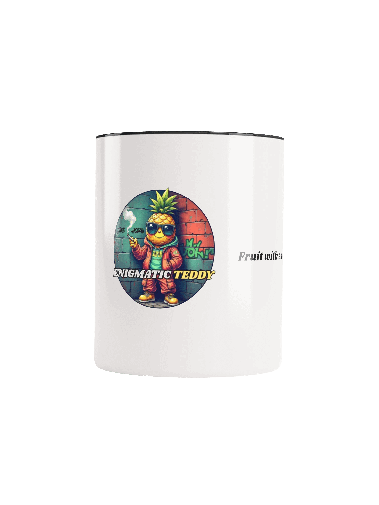(ET) Smoken Pineapple Jake Coffee Glass Cup product image (60)